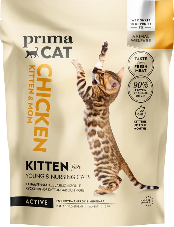 Kattmat Kitten Kyckling
