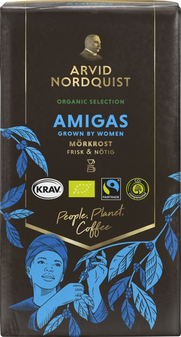 Bryggkaffe Mörkrost Amigas Eko
