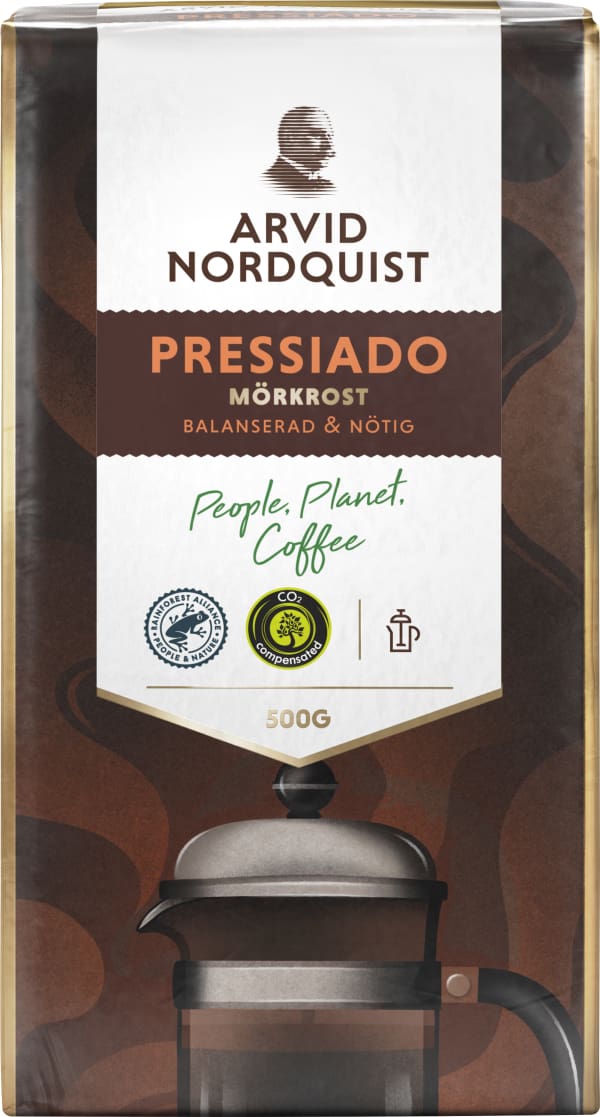 Presskaffe Mörkrost Pressiado