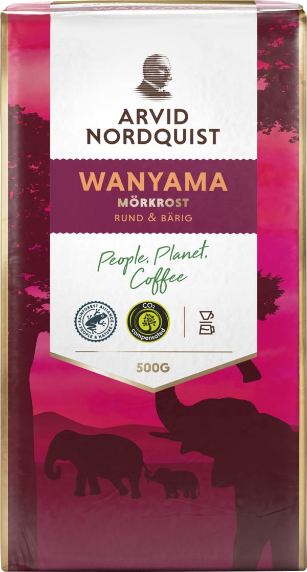 Bryggkaffe Mörkrost Wanyama