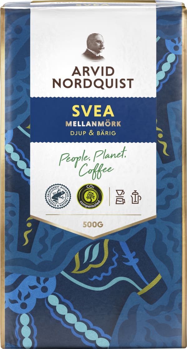 Bryggkaffe Mellanmörk Svea