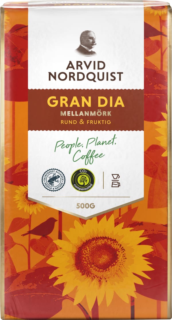 Bryggkaffe Mellanmörk Gran Dia