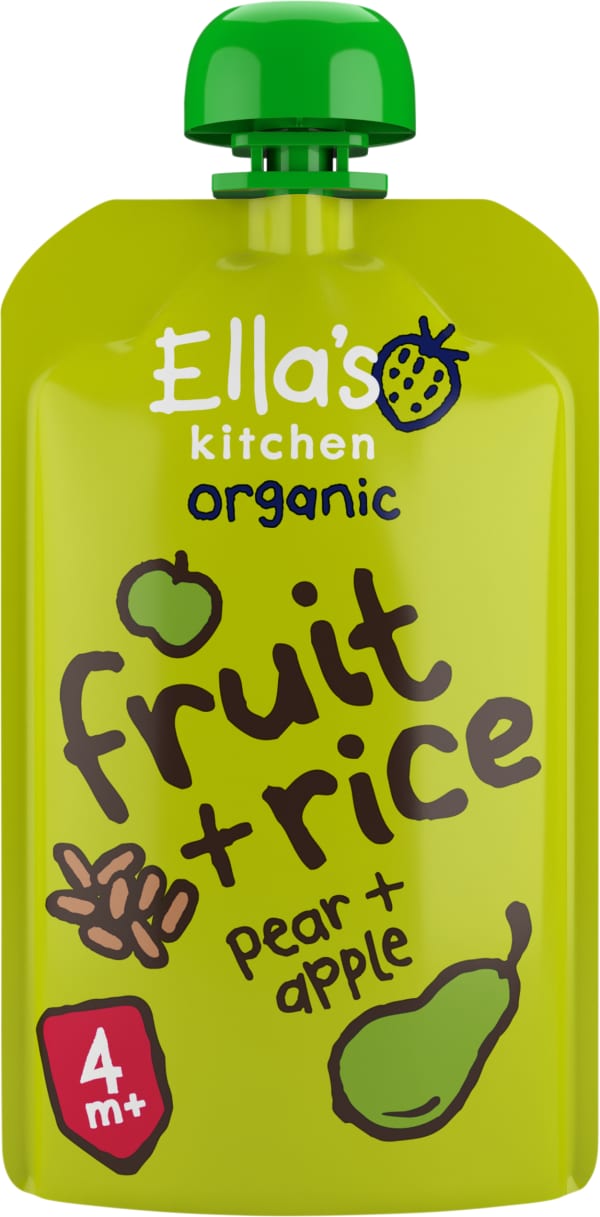 Fruktris Päron & äpple 4 Mån Eko