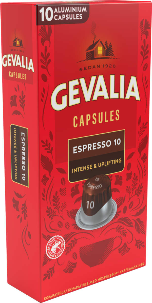 Kaffekapslar Espresso 10 Intenso 10-pack