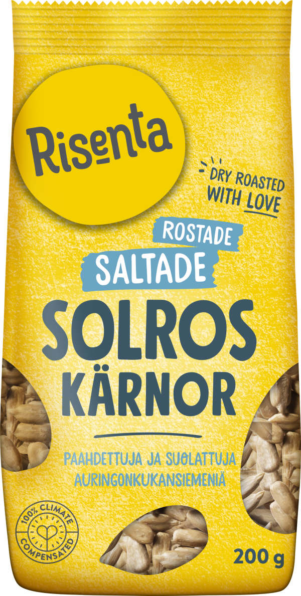 Solroskärnor Rostade Saltade