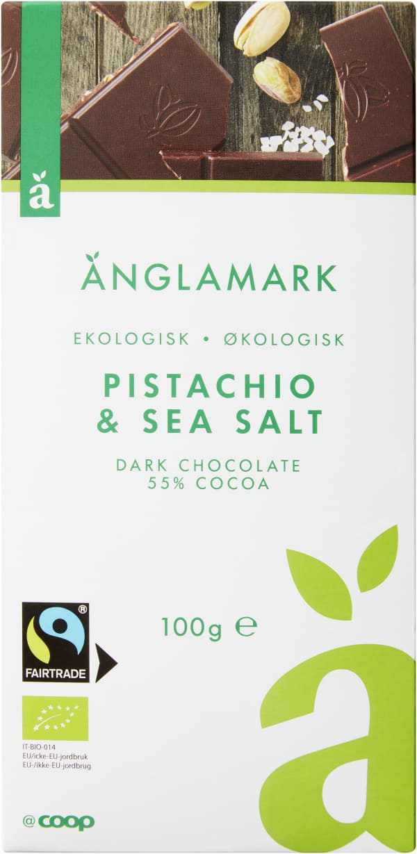 Mörk Choklad Pistage & havssalt Eko