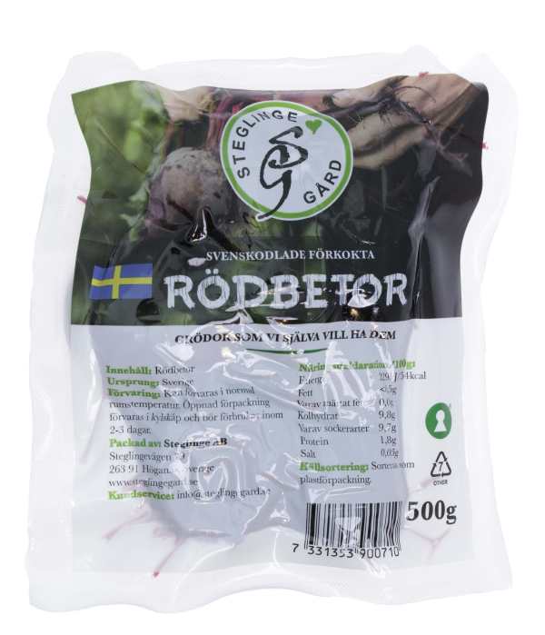 Rödbeta Förkokt Eko