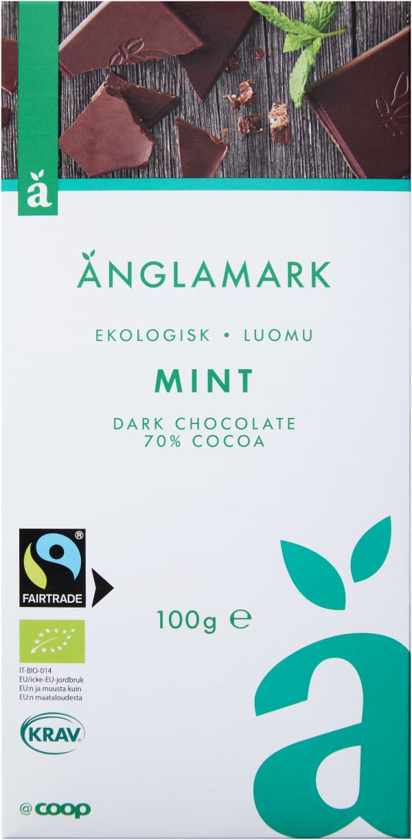 Mörk choklad Mint Eko
