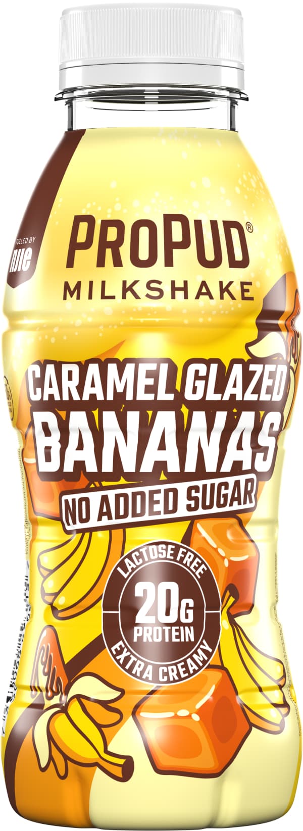 Proteinmilkshake Caramel Glazed Bananas