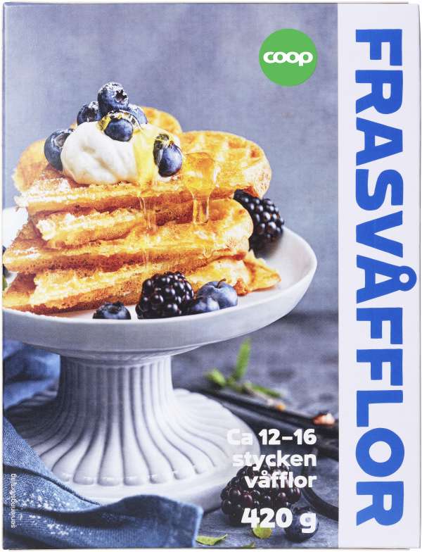 Bakmix Frasvåfflor