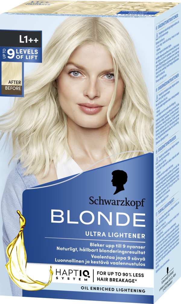Hårfärg L1++ Extrem blondering