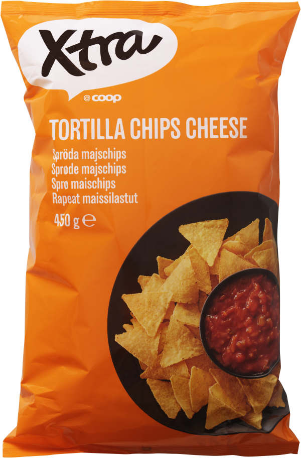 Tortillachips Ost 450g ICA Basic
