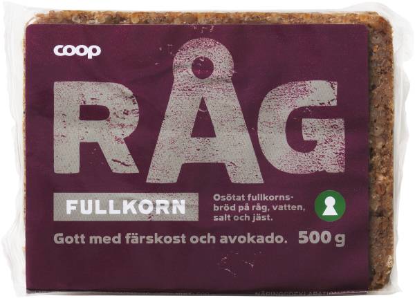 Fullkornsrågbröd