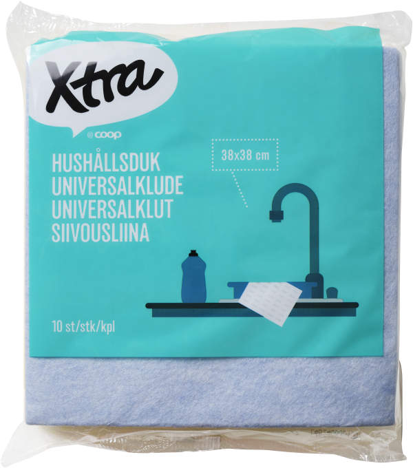 Hushållsduk 10-pack