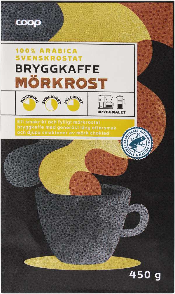 Bryggkaffe Mörkrost