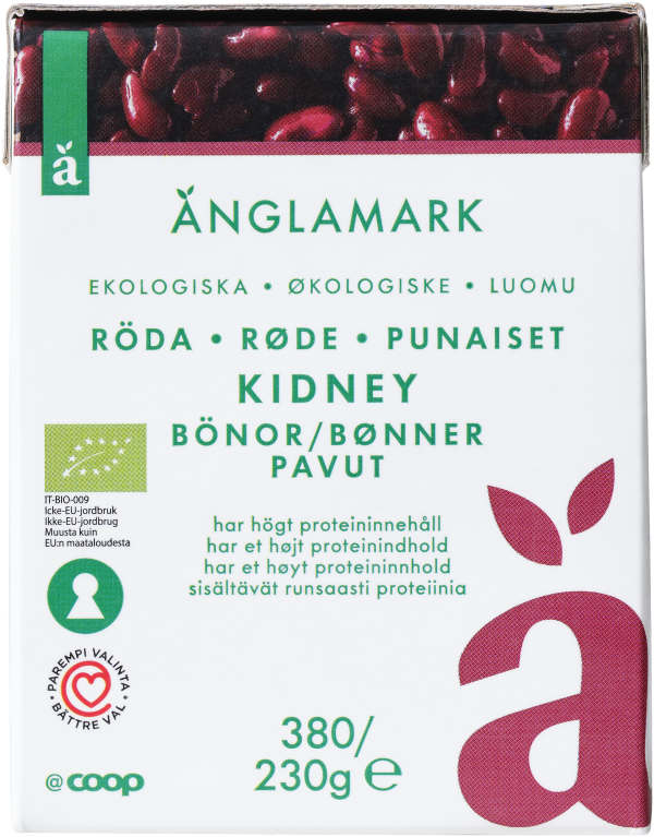 Kidneybönor Röda Eko