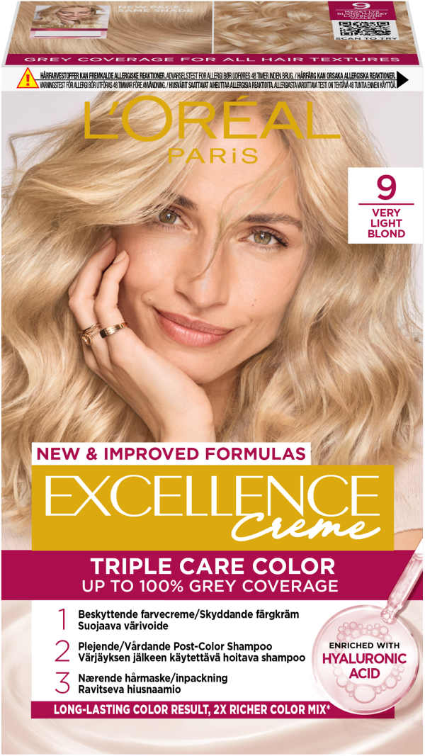 Hårfärg 9 Very Light Blonde