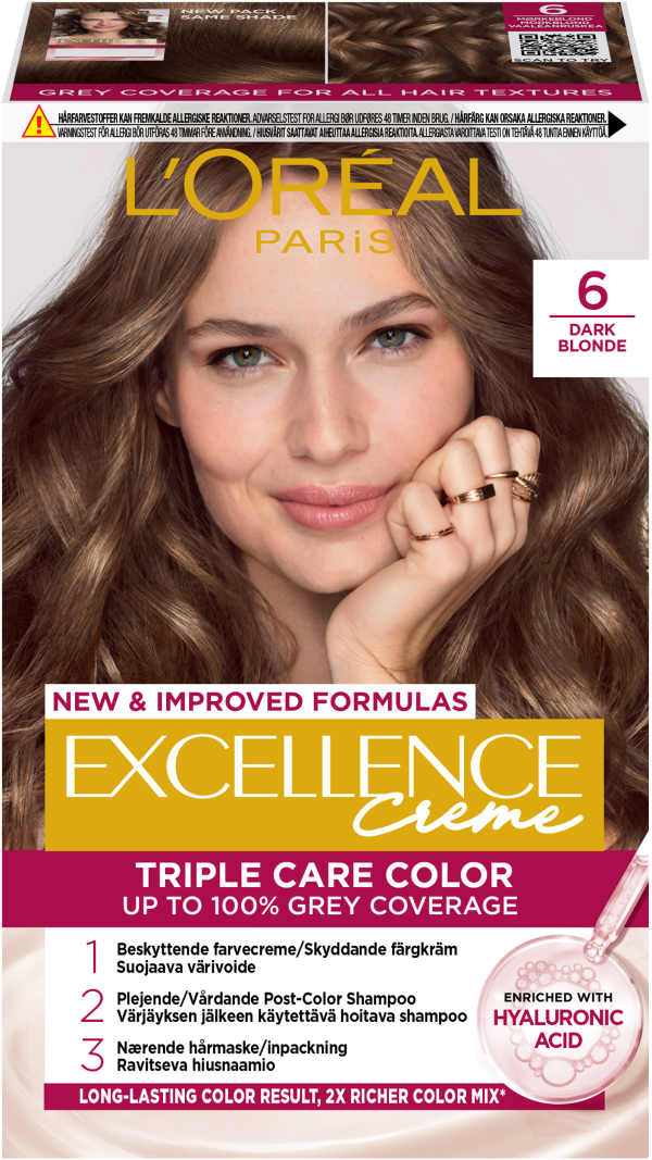 Hårfärg 6 Dark Blonde