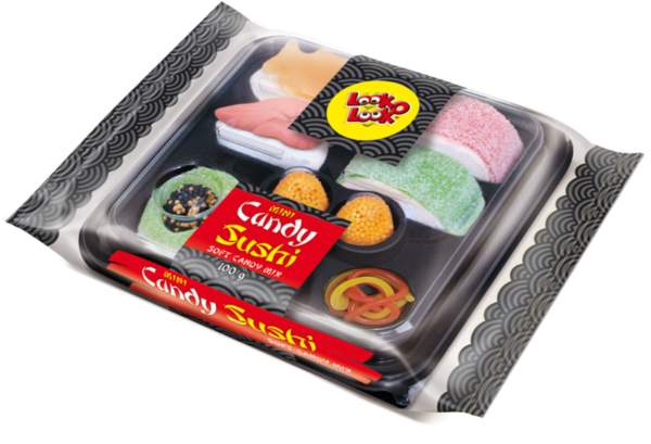Godis Mini-Sushi 100g Look o Look