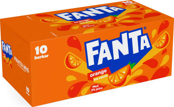 Fanta Orange 10-pack