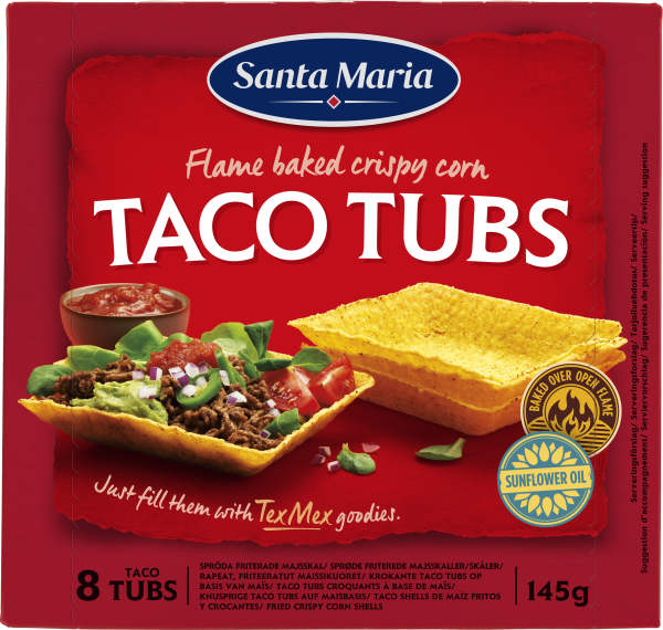 Taco Tubs 8-pack