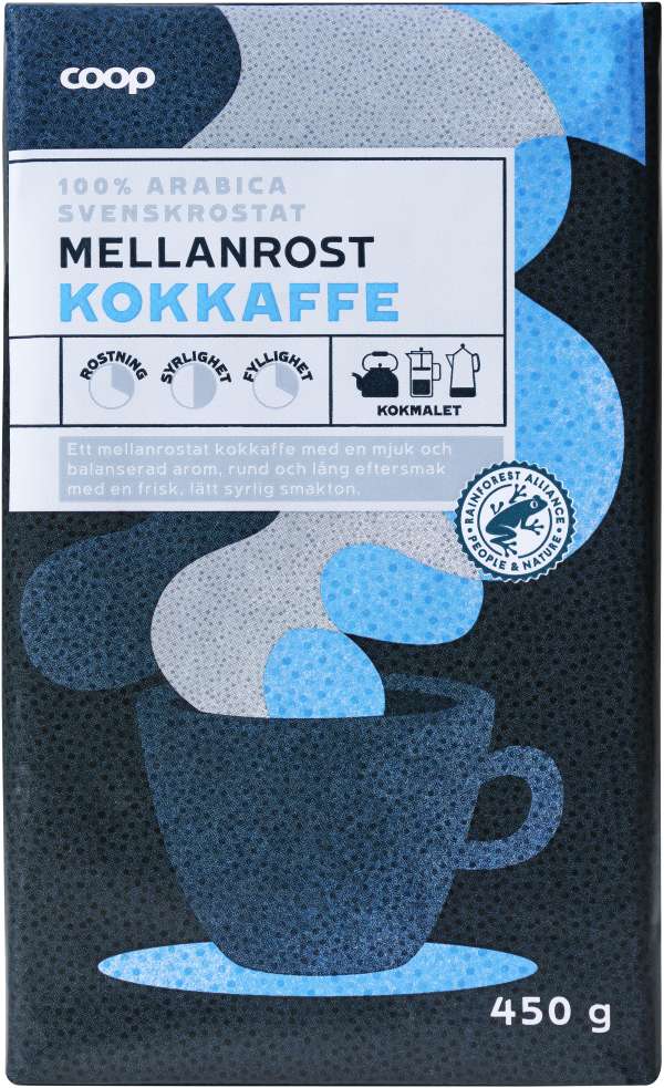 Kokkaffe Mellanrost