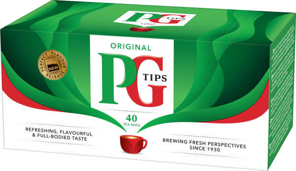 Svart te 40-pack