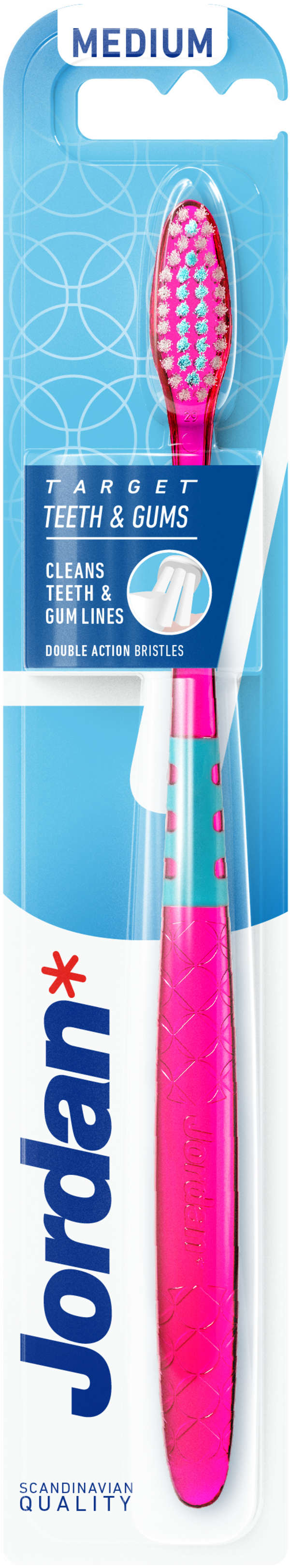 Tandborste Target Teeth & Gums Medium