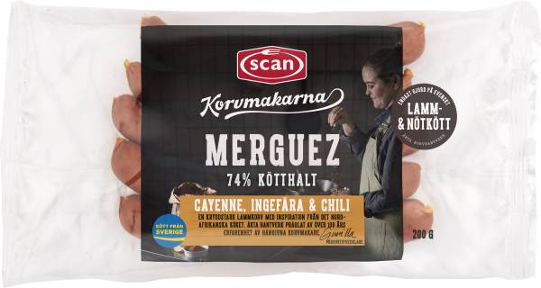 Lammkorv Merguez
