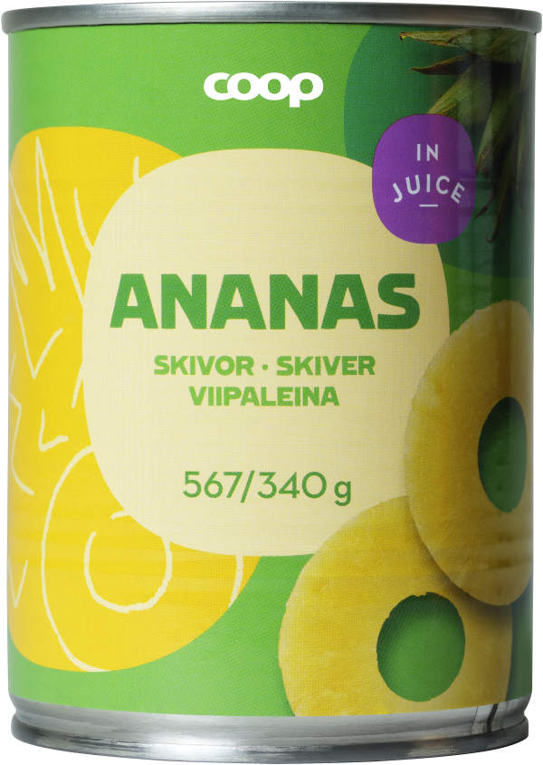 Ananasskivor