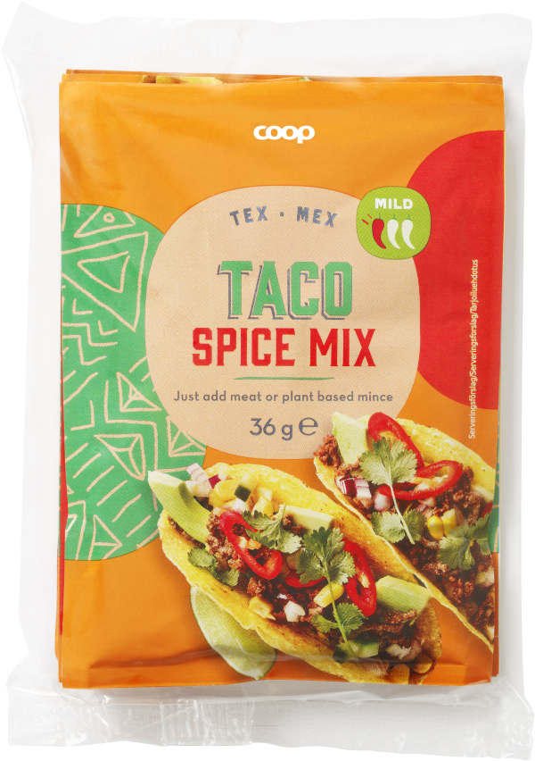 Kryddmix Taco Mild 3-pack