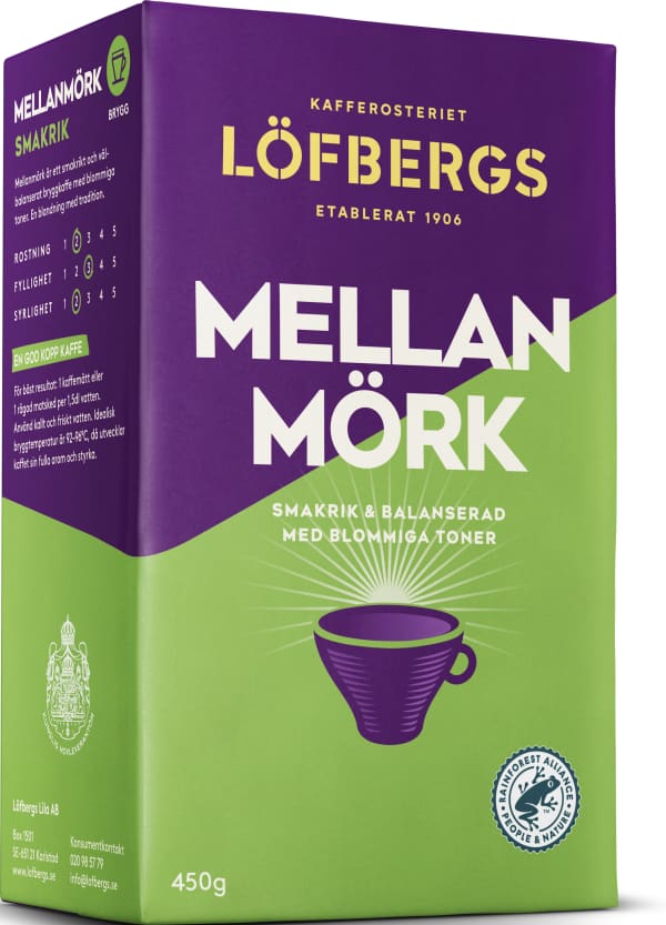 Bryggkaffe Mellanmörk
