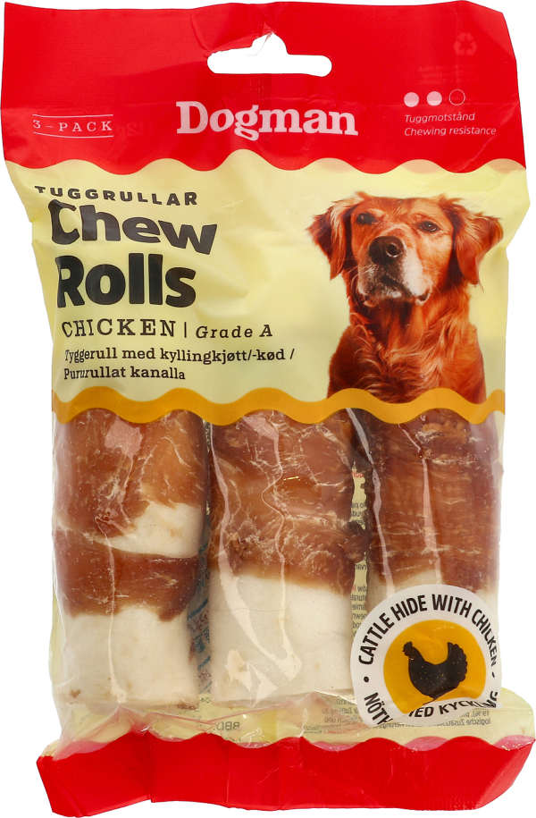 Tuggrulle Kyckling 3-pack