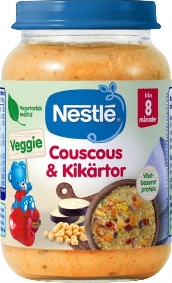 Couscous & Kikärtor 8 Mån