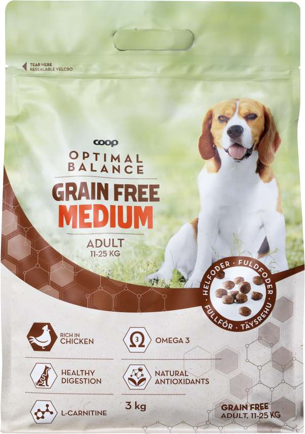 Torrfoder Hund Optimal Balance Medium