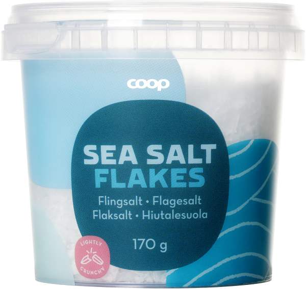 Sea salt flakes