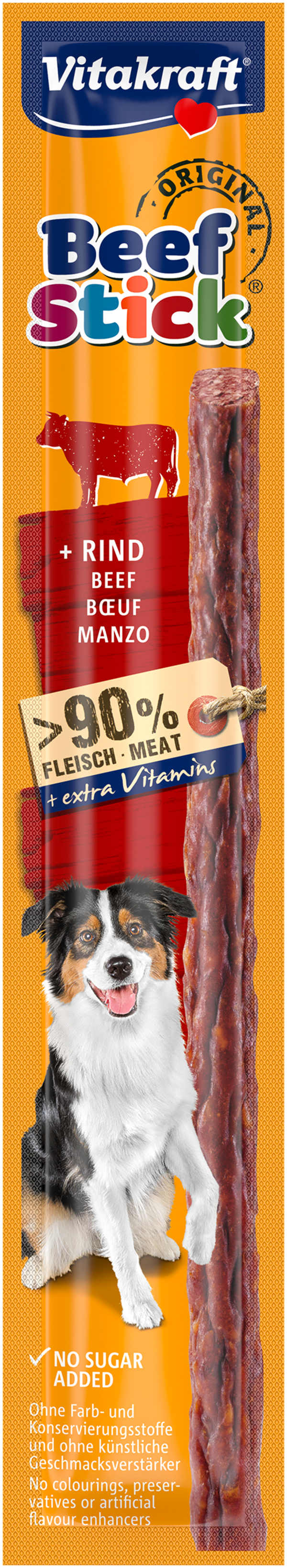 Hundgodis Beef-Stick Oxkött