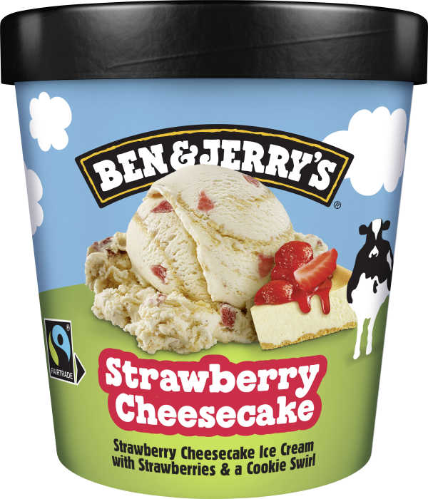 Glass Strawberry Cheesecake