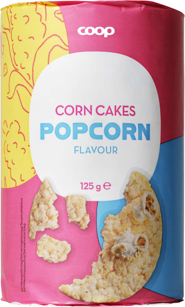 Majskakor Popcorn