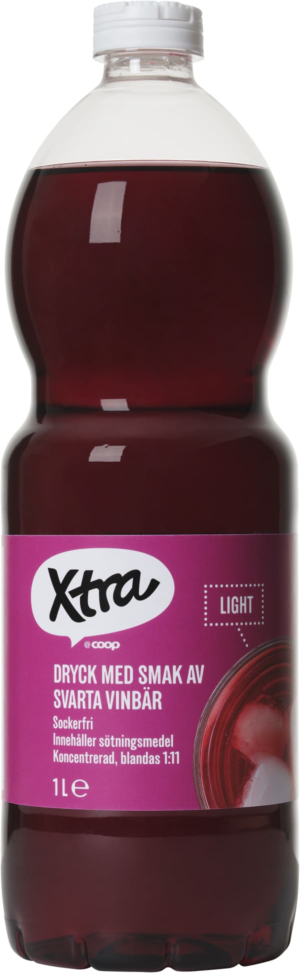 Dryck Svarta Vinbär Light