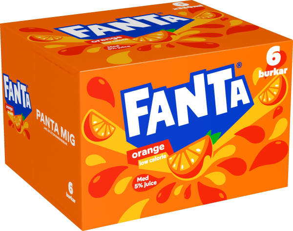 Fanta Orange 6-pack