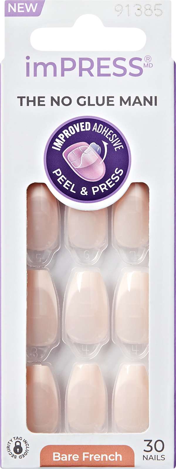 Lösnaglar ImPress Nails Genuine