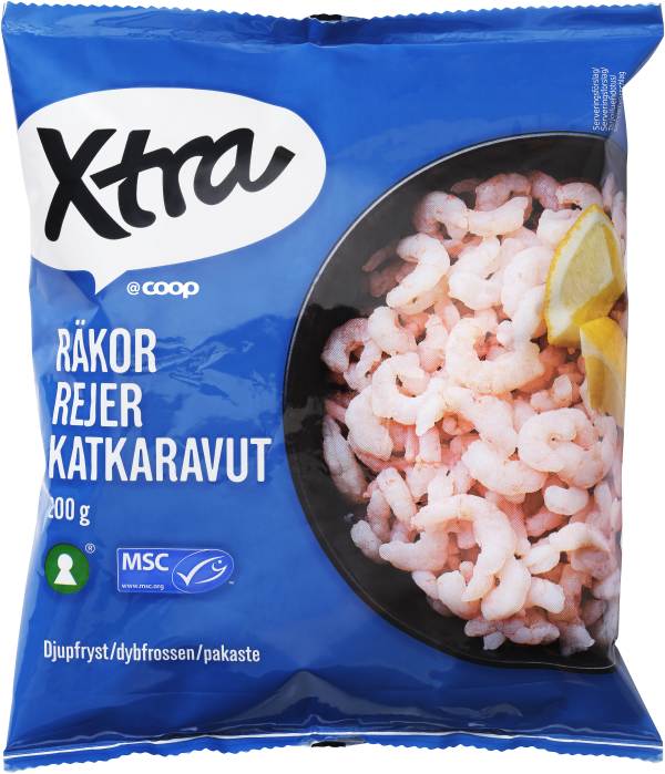 Räkor Skalade