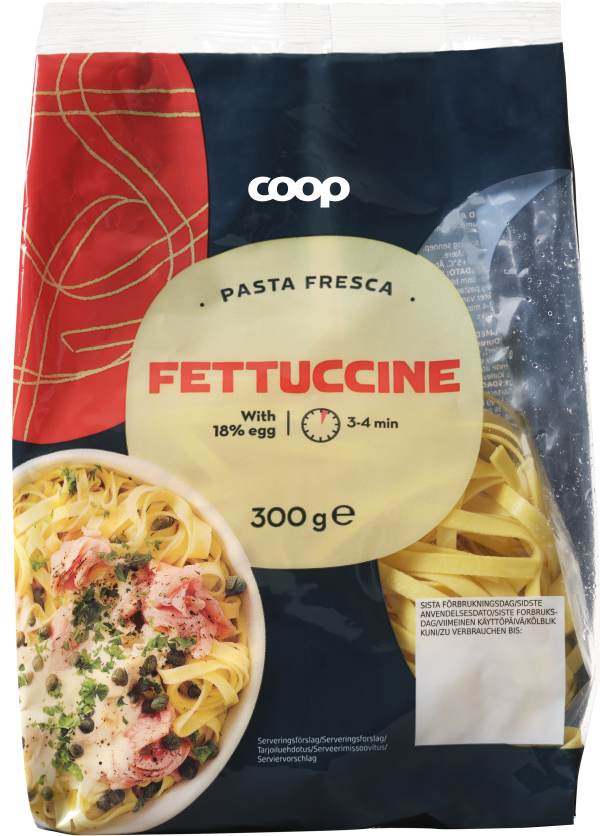 Färsk Pasta Fettuccine