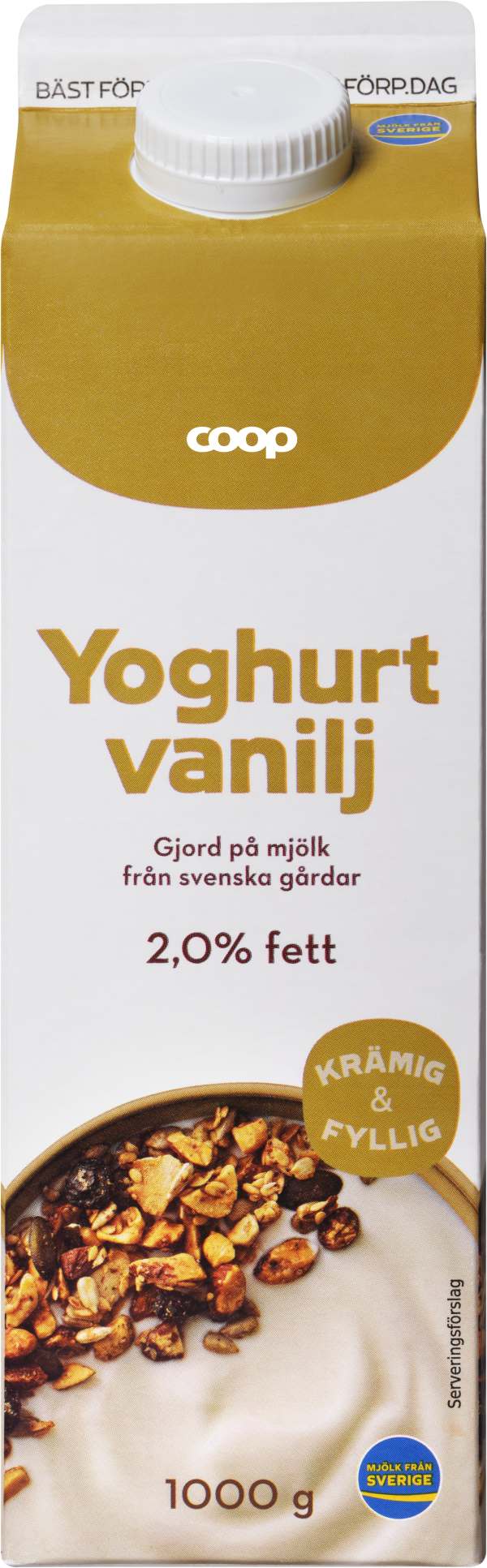 Yoghurt Vanilj 2%