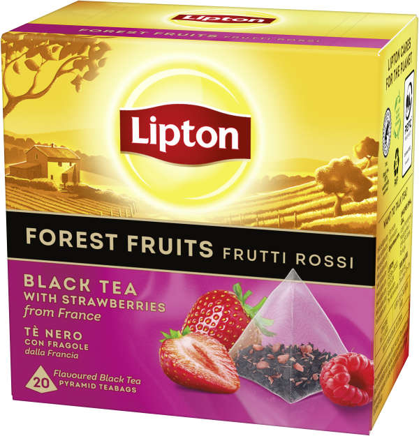 Svart te Forest Fruits 20-pack