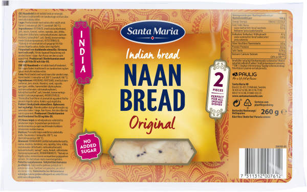 Naanbröd Original 2-pack