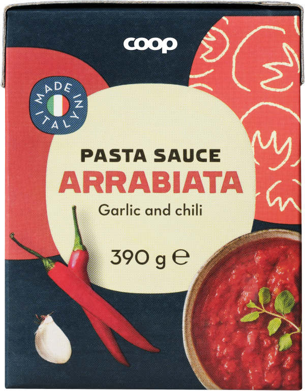 Pastasås Arrabiata vitlök & chili