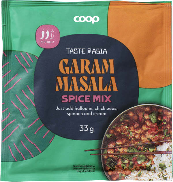 Kryddmix Garam Masala Medium