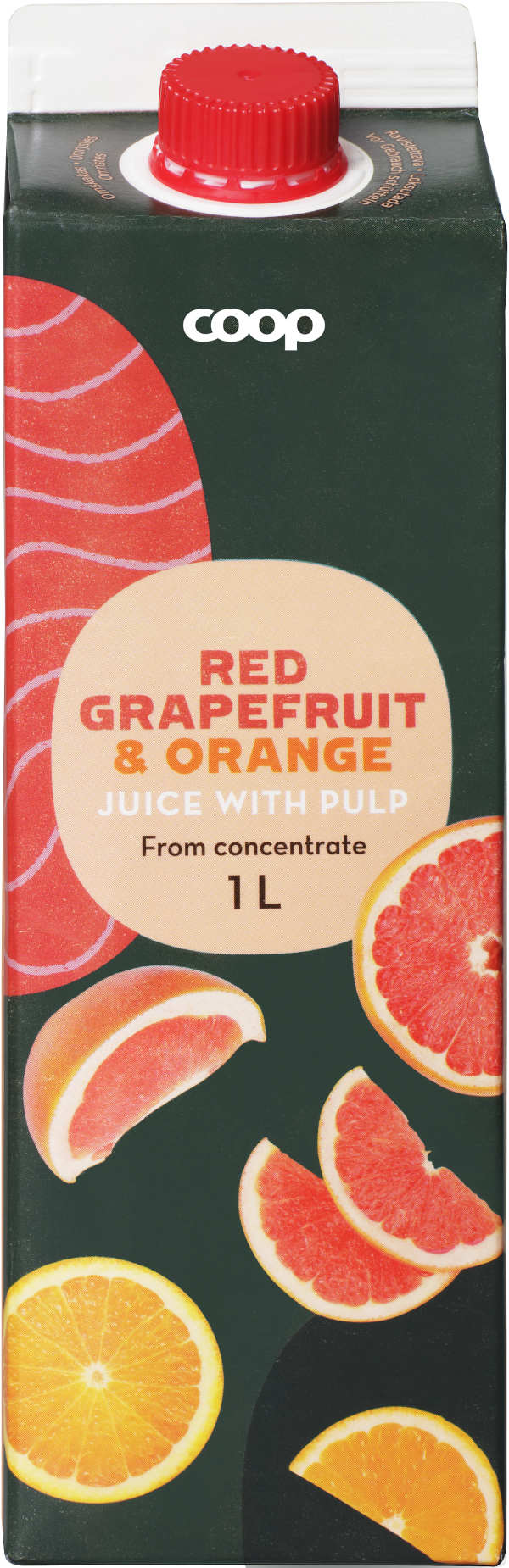Juice röd grapefrukt & apelsin